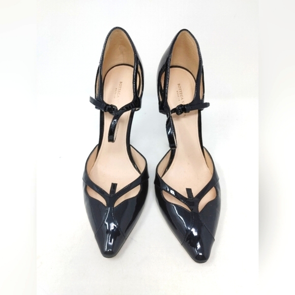 Bottega Veneta Black Patent Heel Size 37 - Picture 6 of 11